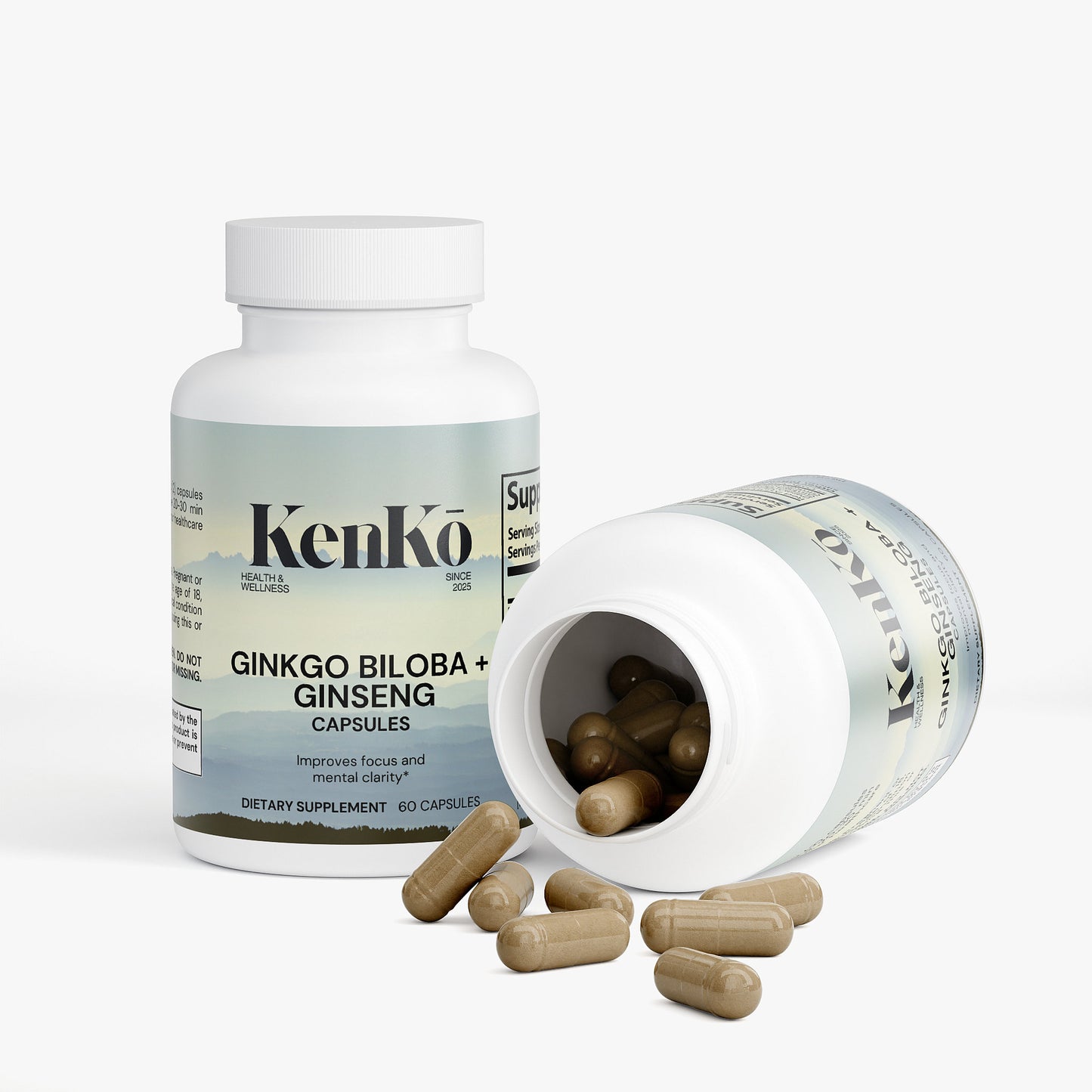 Kenkō Ginkgo Biloba + Ginseng