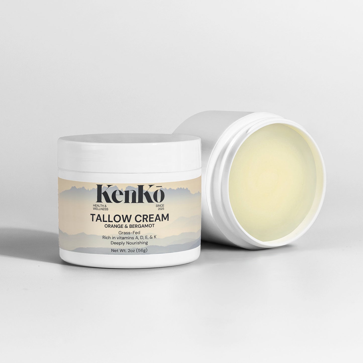 Kenkō Tallow Cream Orange & Bergamot