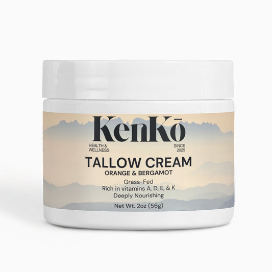 Kenkō Tallow Cream Orange & Bergamot