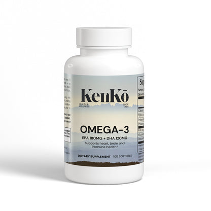 Kenkō Omega-3 EPA 180mg + DHA 120mg