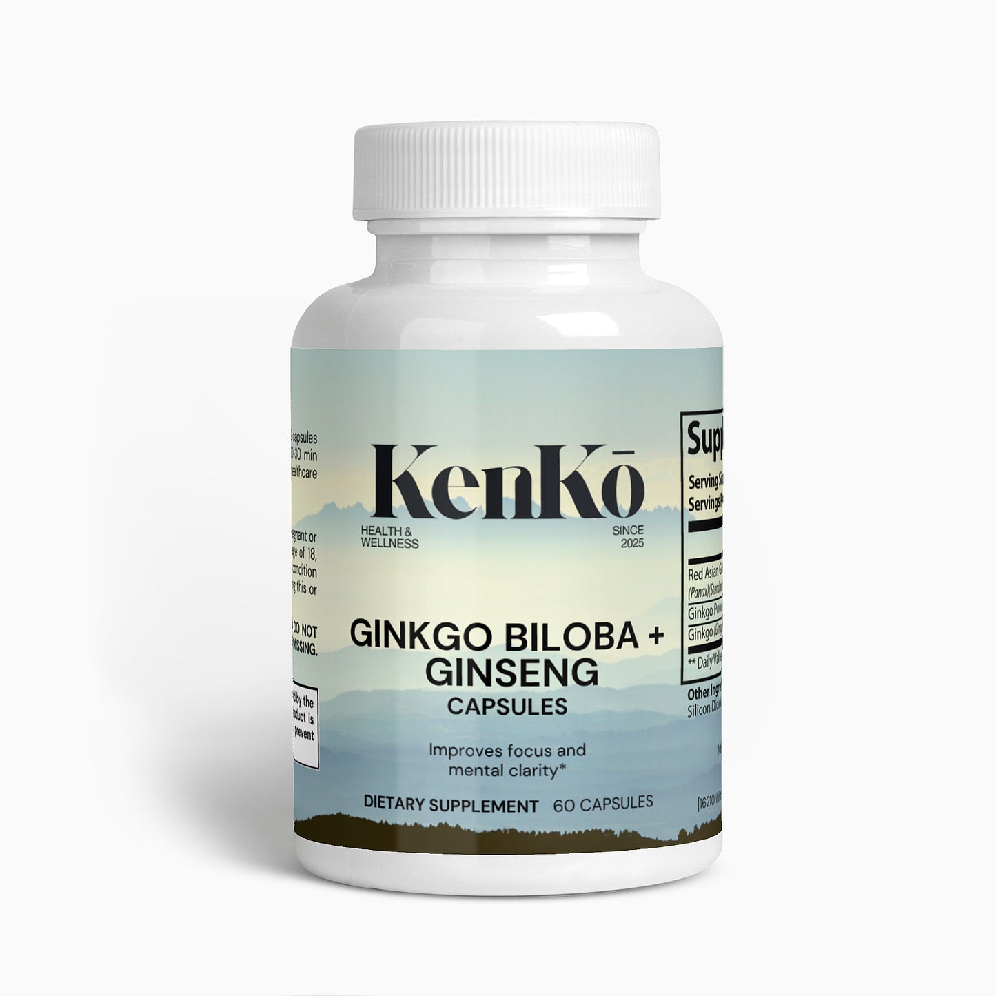 Kenkō Ginkgo Biloba + Ginseng