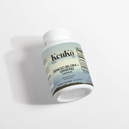 Kenkō Ginkgo Biloba + Ginseng