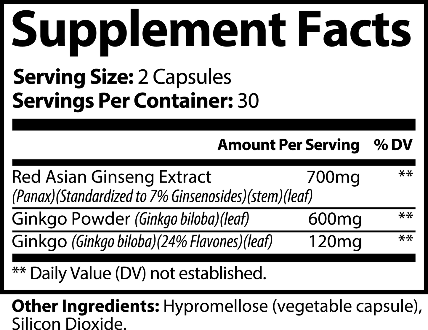 Kenkō Ginkgo Biloba + Ginseng