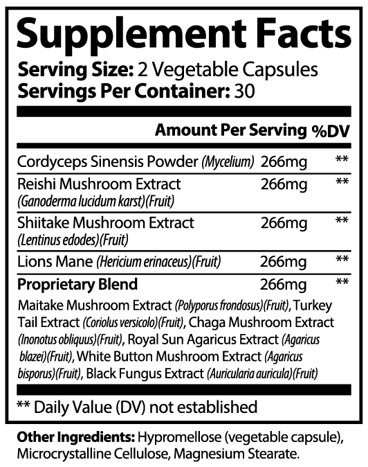 Kenkō Mushroom Complex 10 X